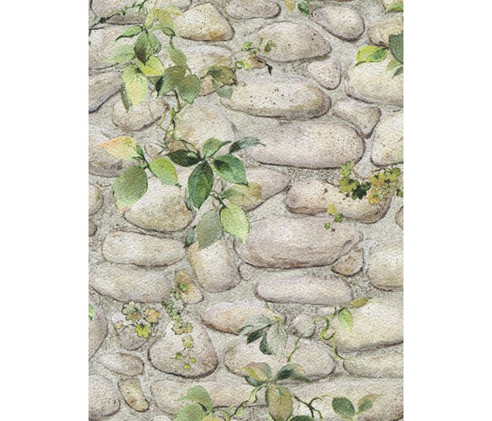 DW898344-16 Decora Natur 3 Wallpaper, Decor: Stone