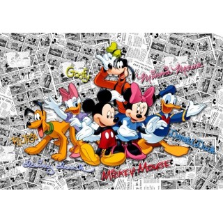 Murals Mickey & Minnie & Donald For Kids FTD 2225