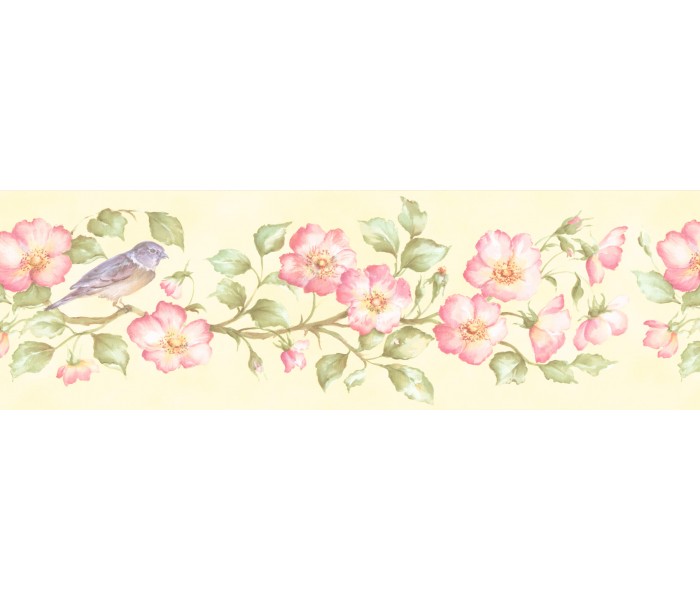 Garden Wallpaper Borders: Floral Wallpaper Border 253B59163