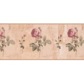 Garden Wallpaper Borders: Floral Wallpaper Border 5909 KH