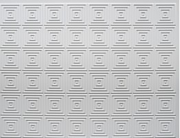 Backsplash Tiles  - Decorative Thermoplastic Tile 18 X 24 Rhombus Paintable