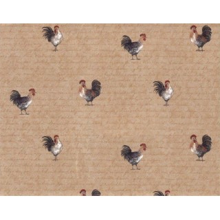 Roosters Wallpaper 9032WK