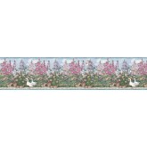 Garden Wallpaper Borders: Garden Wallpaper Border B5236SMB