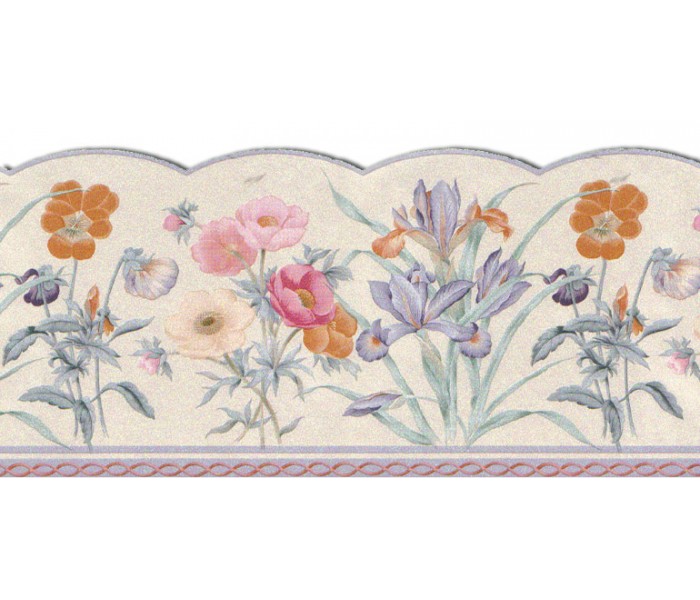 Floral Wallpaper Borders: Floral Wallpaper Border B5336