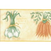 Garden Wallpaper Borders: Vegetables Wallpaper Border B6115