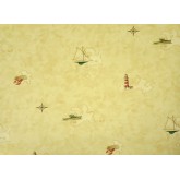 Nautical Wallpaper: Light and Ships Wallpaper BH89063