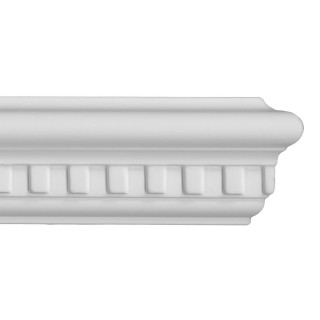 Flat Molding 3-1/2 inch Manufactured with Dense Architectural Polyurethane Compound. FM-5661 Flat Molding