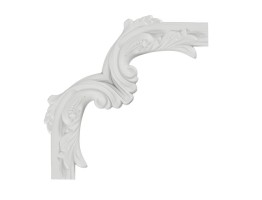 Ceiling and Wall Relief - WR-9054B Flat Molding Corner