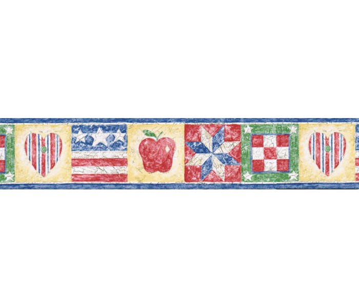 Clearance: Country Wallpaper Border HIC0021