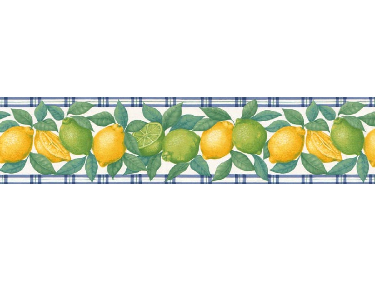 Citrus Fruits Wallpaper Border B06125