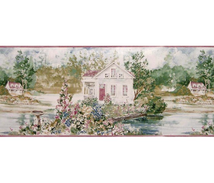 Clearance: Country Wallpaper Border B148223