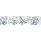 Floral Wallpaper Borders: Floral Wallpaper Border FF22010DB