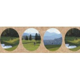 Golf Wallpaper Borders: Golf wallpaper Border B29629