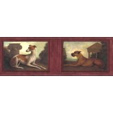 Clearance: Dogs Wallpaper Border b51651