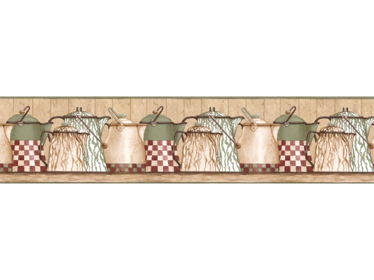wall paper border for kitchen