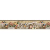 Clearance: Country Wallpaper Border ACS59040B