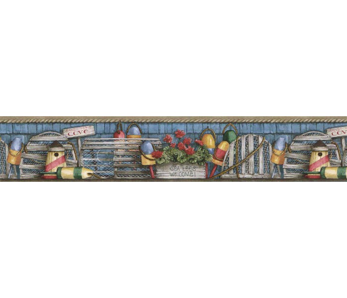 Clearance: Country Wallpaper Border ACS59041B