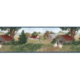 Clearance: Country Wallpaper Border B7116AFR