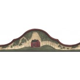 Clearance: Country Wallpaper Border AP75663DC