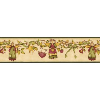 7 in x 15 ft Prepasted Wallpaper Borders - Angels Wall Paper Border NC76757