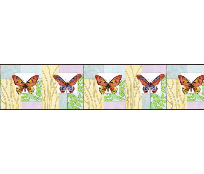 Clearance: Butterfly Wallpaper Border NS7710B