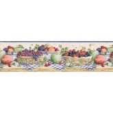 Garden Wallpaper Borders: Fruits Wallpaper Border CJ80023B