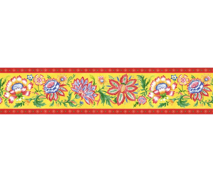 Clearance: Floral Wallpaper Border KD8125B