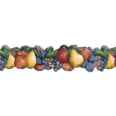 Clearance: Fruits Wallpaper Border BH88008B
