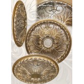 Ceiling Medallions: MD-9088 Faded Gold Ceiling Medallion