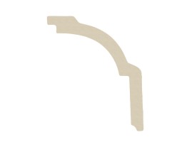 Crown Molding 3 3/4 inch Manufactured with a Dense Architectural Polyurethane Compound CM 2067
