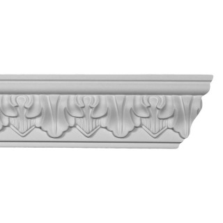 Crown Molding 2 1/2 inch Manufactured with a Dense Architectural Polyurethane Compound CM 1254