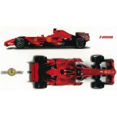 Wall Decals: Classic Ferrari Cars Set of Wall Decals