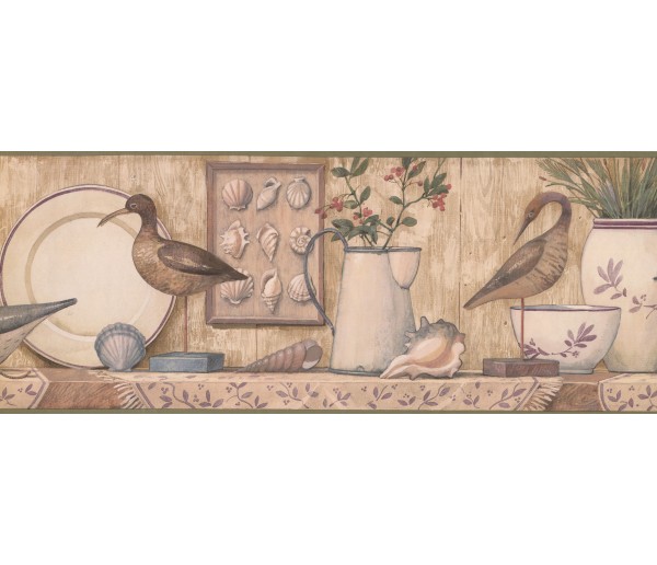 Blue Duck Kitchen Wallpaper Border